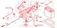 BATTERIE pour Honda FOURTRAX 420 RANCHER 2X4 Electric Shift de 2011