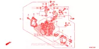 CORPS DE PAPILLON pour Honda FOURTRAX 420 RANCHER 2X4 Electric Shift de 2011