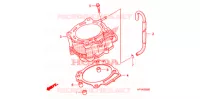CYLINDRE pour Honda TRX 450 R Kick start de 2009