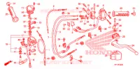 LEVIER DE GUIDON   CABLE   COMMODO pour Honda TRX 450 R Kick start de 2009