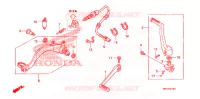 PEDALE pour Honda TRX 450 R Kick start de 2009