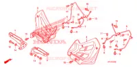 REPOSE PIED pour Honda TRX 450 R Kick start de 2009