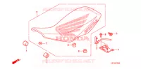 SELLE pour Honda TRX 450 R Kick start de 2009