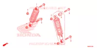 AMORTISSEUR AVANT pour Honda FOURTRAX 500 RUBICON DCT EPS de 2015