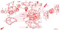 CULASSE pour Honda FOURTRAX 500 RUBICON DCT EPS de 2015