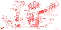 FILTRE A AIR pour Honda FOURTRAX 500 RUBICON DCT EPS de 2015