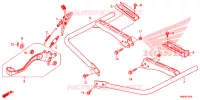 PEDALE   REPOSE PIED pour Honda FOURTRAX 500 RUBICON DCT EPS de 2015