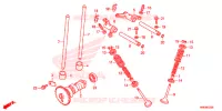 ARBRE A CAMES   SOUPAPE pour Honda FOURTRAX 500 RUBICON DCT EPS de 2015