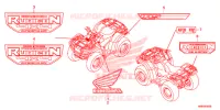 AUTOCOLLANTS pour Honda FOURTRAX 500 RUBICON DCT EPS de 2015