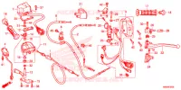 COMMODO   LEVIER   CABLE pour Honda FOURTRAX 500 RUBICON DCT EPS de 2015