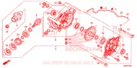 ENGRENAGE FINAL ARRIERE pour Honda FOURTRAX 500 RUBICON DCT EPS de 2015