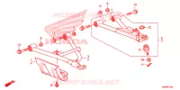 TRIANGLES AVANT pour Honda FOURTRAX 500 RUBICON DCT EPS de 2015