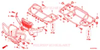 SUPPORT pour Honda FOURTRAX 500 FOREMAN 4X4 Electric Shift CAMO de 2014