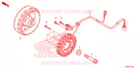 ALTERNATEUR pour Honda FOURTRAX 500 FOREMAN ES PS de 2014