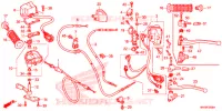 COMMODO   LEVIER   CABLE pour Honda FOURTRAX 500 FOREMAN ES PS de 2014