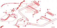 PEDALE   REPOSE PIED pour Honda FOURTRAX 500 FOREMAN ES PS de 2014