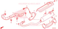 SILENCIEUX D'ECHAPPEMENT pour Honda FOURTRAX 500 FOREMAN ES PS de 2014