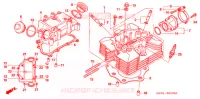 CULASSE pour Honda FOURTRAX 500 FOREMAN 4X4 Electric Shift de 2005