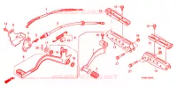 REPOSE PIED   PEDALE pour Honda FOURTRAX 500 FOREMAN 4X4 Electric Shift de 2005
