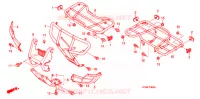 SUPPORT pour Honda FOURTRAX 500 FOREMAN 4X4 Electric Shift de 2005