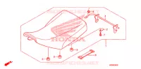 SELLE pour Honda FOURTRAX 500 FOREMAN ES de 2010