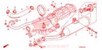 SILENCIEUX D'ECHAPPEMENT pour Honda FOURTRAX 500 FOREMAN ES de 2010