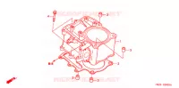 CYLINDRE pour Honda FOURTRAX 500 RUBICON GPS de 2005