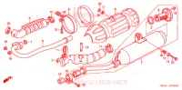SILENCIEUX D'ECHAPPEMENT pour Honda FOURTRAX 500 RUBICON GPS de 2005