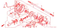 COUPLE CONIQUE pour Honda FOURTRAX 500 RUBICON GPS CAMO de 2008