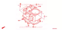 CYLINDRE pour Honda FOURTRAX 500 RUBICON GPS CAMO de 2008