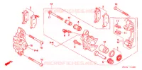 FOURCHE AVANT pour Honda FOURTRAX 500 RUBICON GPS CAMO de 2008