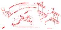 PEDALE   REPOSE PIED pour Honda FOURTRAX 500 RUBICON GPS CAMO de 2008