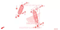 AMORTISSEUR AVANT pour Honda FOURTRAX 500 FOREMAN BASE de 2016