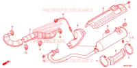 SILENCIEUX D'ECHAPPEMENT pour Honda FOURTRAX 500 FOREMAN BASE de 2016