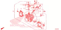 CORPS DE PAPILLON pour Honda FOURTRAX 500 RUBICON de 2015