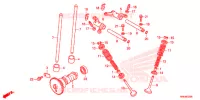 ARBRE A CAMES   SOUPAPE pour Honda FOURTRAX 500 RUBICON de 2015