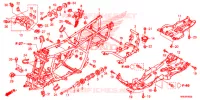 CADRE pour Honda FOURTRAX 500 RUBICON de 2015