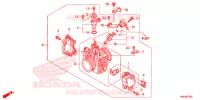 CORPS DE PAPILLON pour Honda FOURTRAX 500 RUBICON de 2015