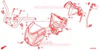 GUIDON pour Honda FOURTRAX 500 RUBICON de 2015