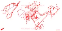 COUVERCLE LATERAL   CAPOT DE RESERVOIR pour Honda FOURTRAX 500 RUBICON CAMO de 2016