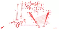 ARBRE A CAMES   SOUPAPE pour Honda FOURTRAX 500 RUBICON EPS RED de 2016
