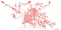 COUVERCLE DE CARTER MOTEUR pour Honda FOURTRAX 500 RUBICON EPS RED de 2016
