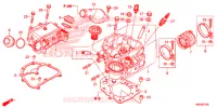 CULASSE pour Honda FOURTRAX 500 RUBICON EPS RED de 2016