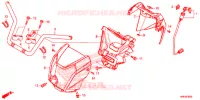 GUIDON pour Honda FOURTRAX 500 RUBICON EPS RED de 2016