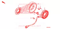 ALTERNATEUR pour Honda FOURTRAX 500 FOREMAN 4X4 CAMO de 2011