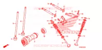 ARBRE A CAMES pour Honda FOURTRAX 500 FOREMAN 4X4 CAMO de 2011