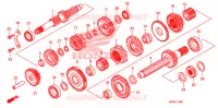 BOITE DE VITESSES pour Honda FOURTRAX 500 FOREMAN 4X4 CAMO de 2011