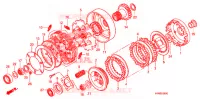 EMBRAYAGE pour Honda FOURTRAX 500 FOREMAN 4X4 CAMO de 2011