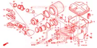FILTRE A AIR pour Honda FOURTRAX 500 FOREMAN 4X4 CAMO de 2011