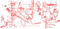 LEVIER DE GUIDON   CABLE   COMMODO pour Honda FOURTRAX 500 FOREMAN 4X4 CAMO de 2011
